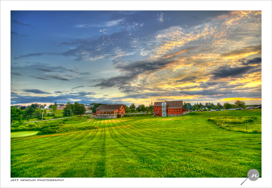 HDR image of The Barn and Gibbet Hill Grill